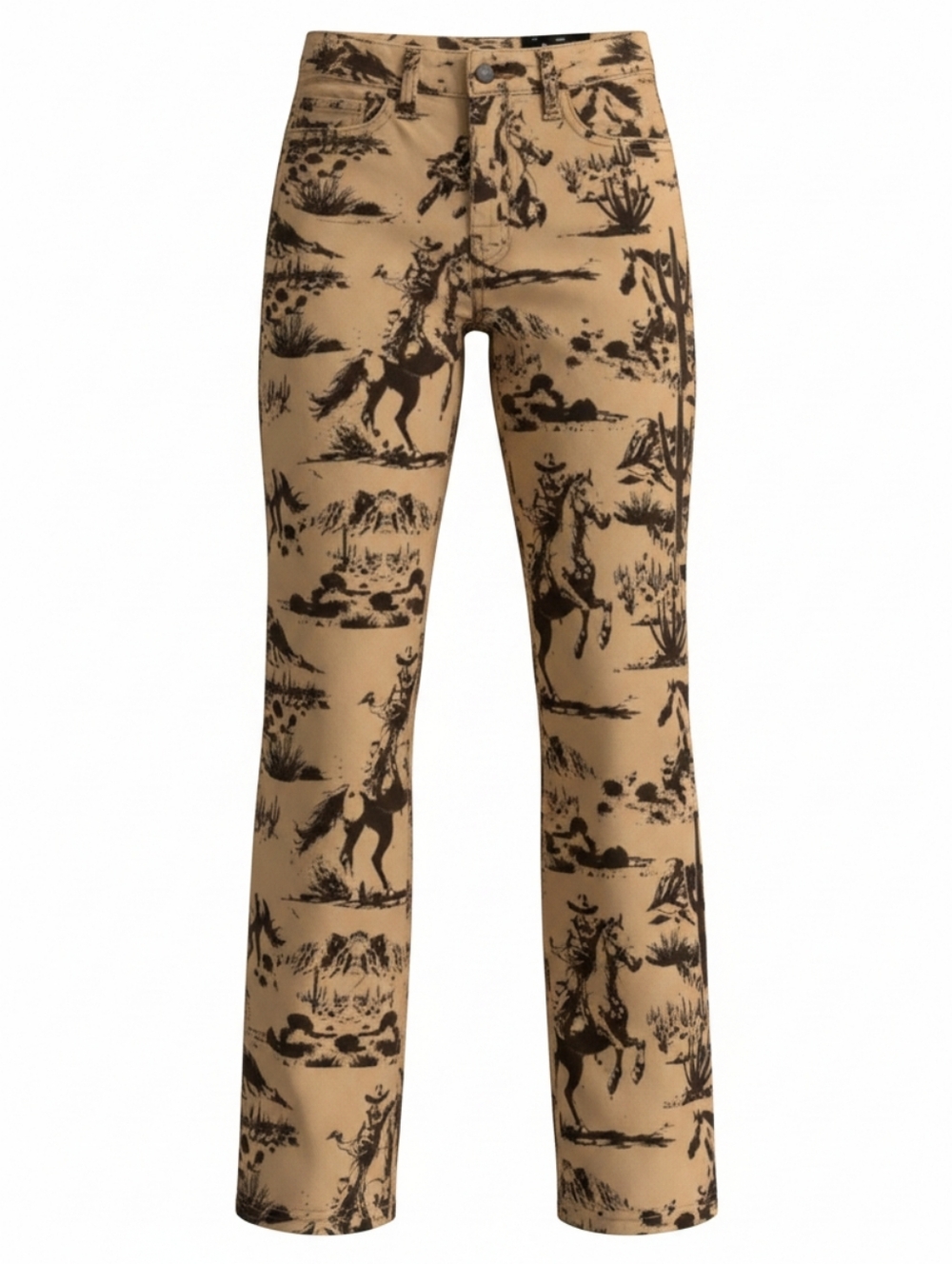 Lucky & Blessed NWT cowboy toile high rise trouser Size 2 NWT